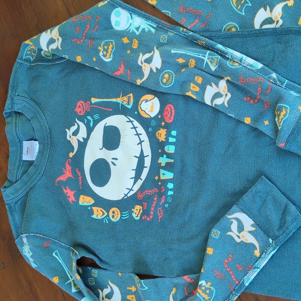 Disney Nightmare Before Christmas Hanna Andersson Pajamas Size 10 - Picture 5 of 6